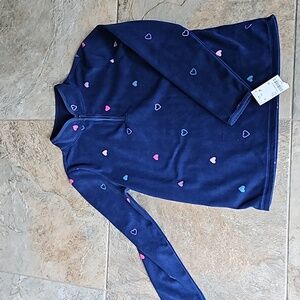 Cater's Girls Half-zip fleece Size 14. NWT